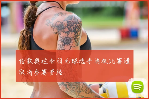 伦敦奥运会羽毛球选手消极比赛遭取消参赛资格